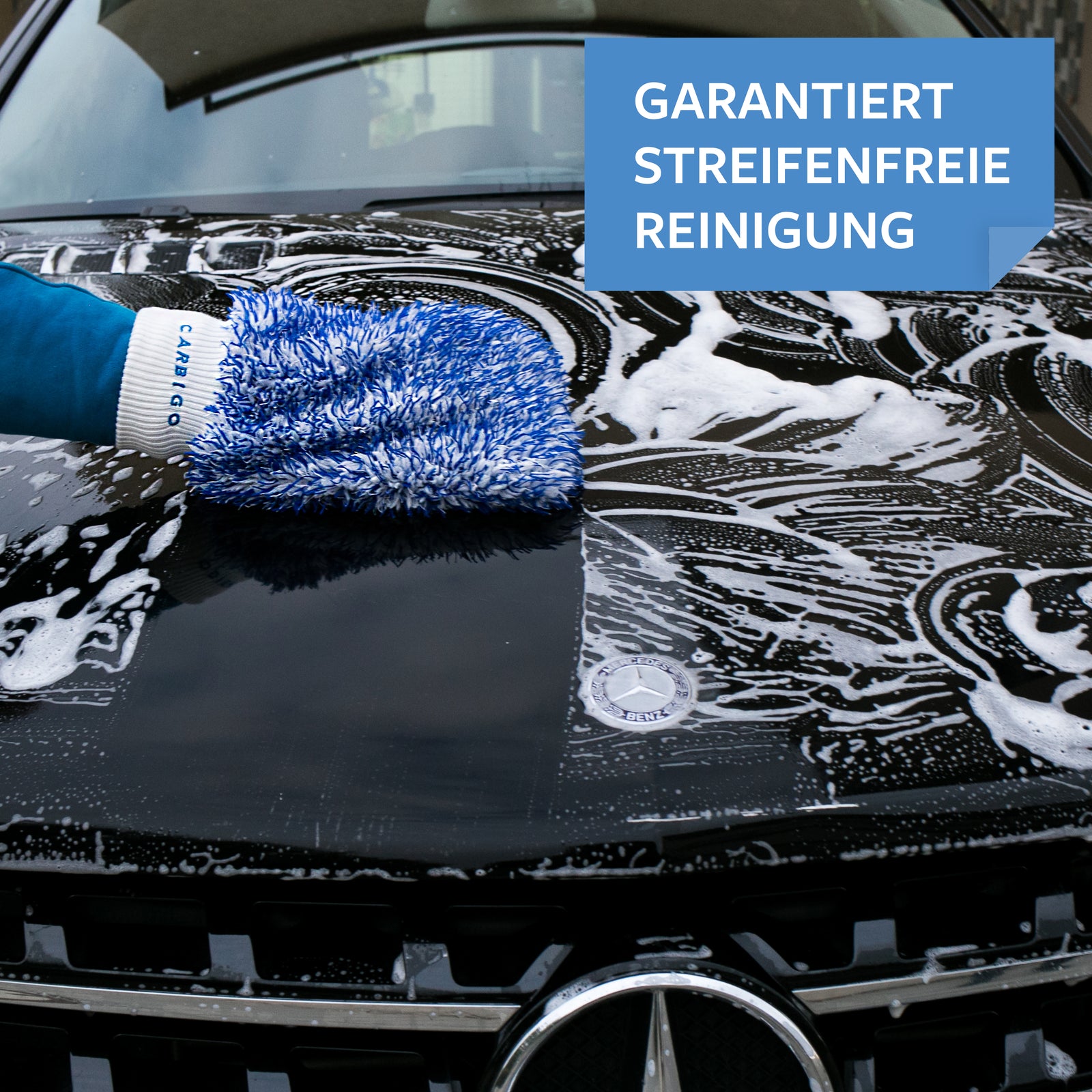 Mit dem Carbigo®-Produkt garantieren wir eine fleckenfreie Reinigung.