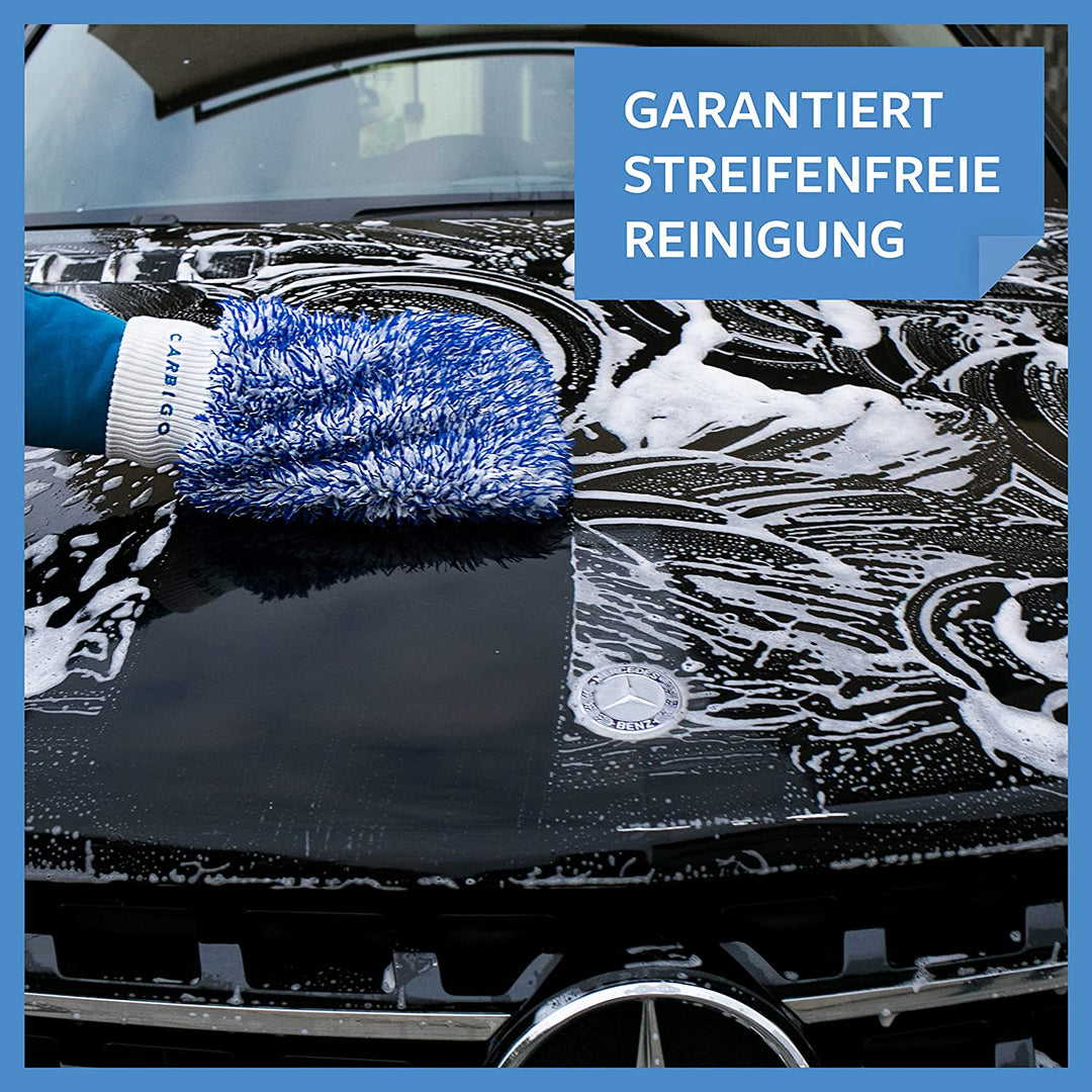CARBIGO® Mikrofaser Waschhandschuh - Premium Autowäsche & Pflege – Online  Shop für Profi Autopflege Produkte